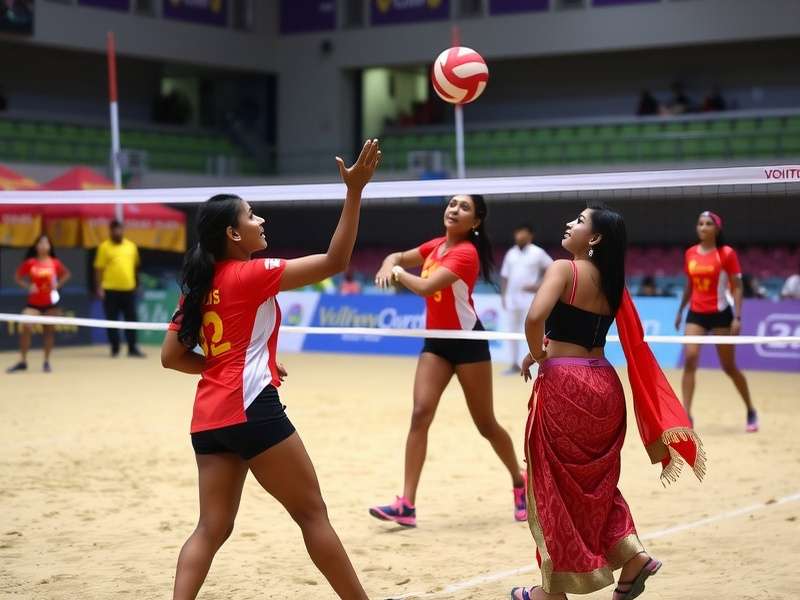 Volley Royals Conqueror Playable Characters in Traditional Indian Attire
